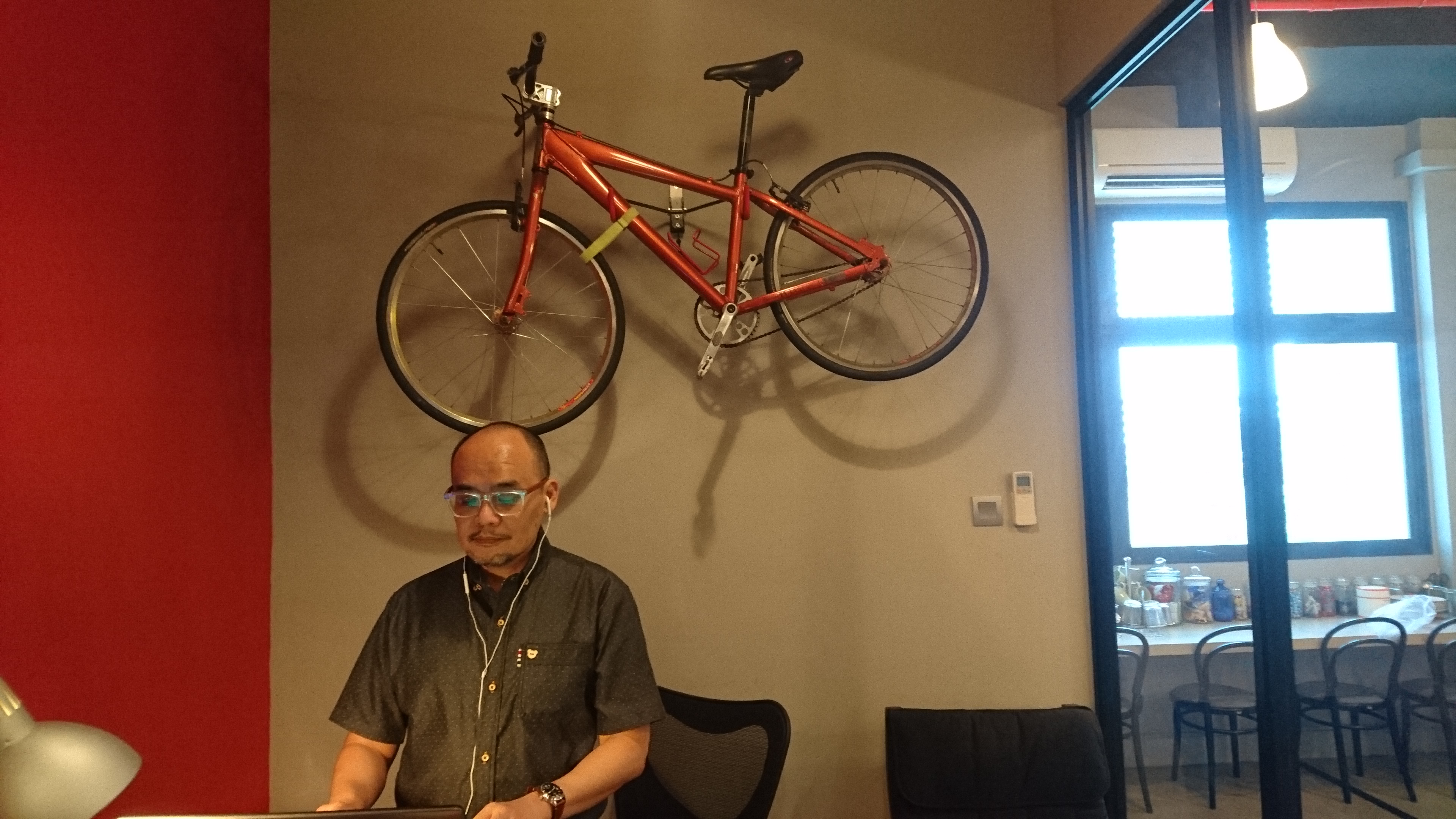 Mark Goh, founder of VanillaLaw LLC, who is also an avid cyclist.